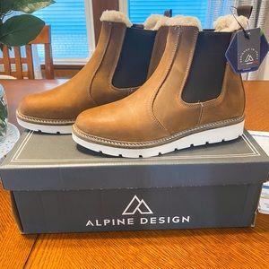 Alpine Design brown leather boot